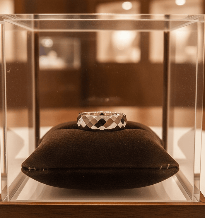 RANGER — display shot — men's tungsten carbide wedding ring | Aydins Jewelry