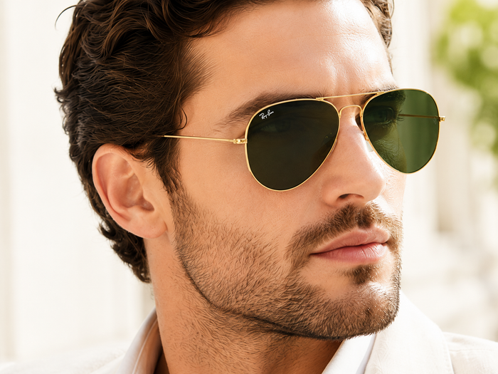 RAYBAN SILVERHAWK SUNGLASSES (RB3025AVIATOR)