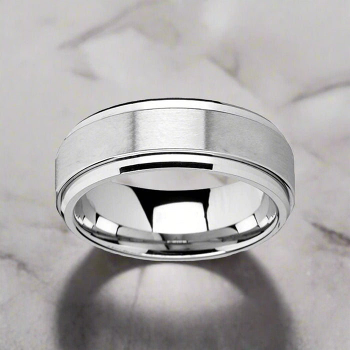REVOLUTION Tungsten Carbide men's wedding band, image 2