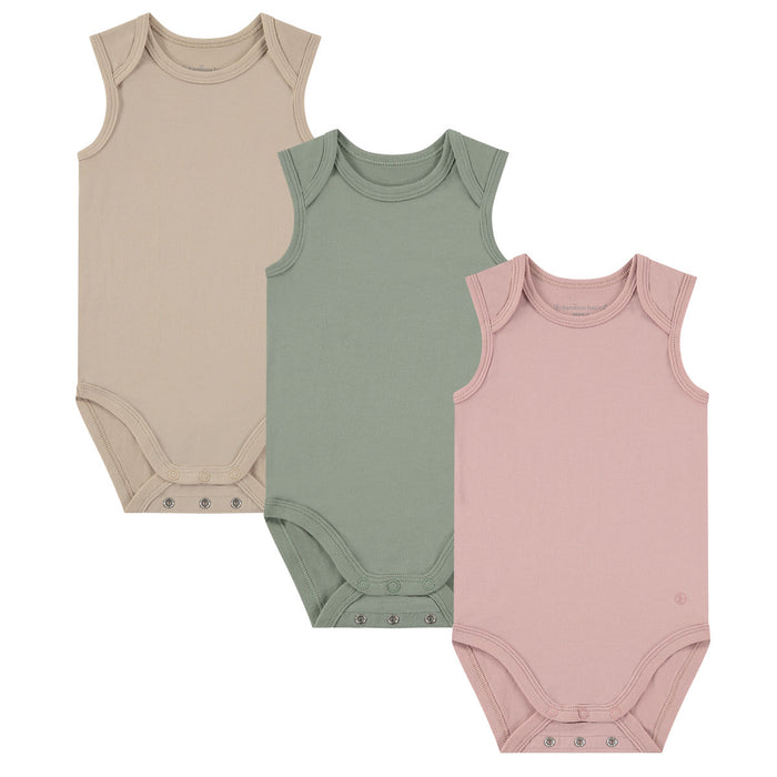 Bamboo Basics Romper zonder mouw pack shot