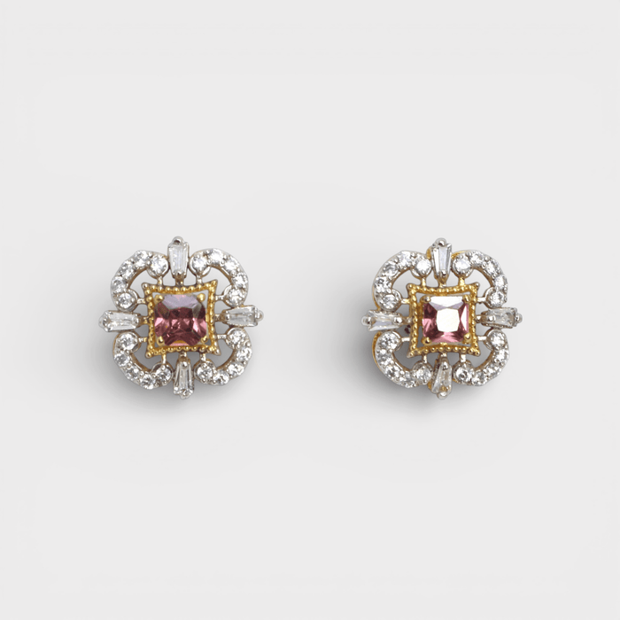 Rose Square Set - Monis Anas Jewellers
