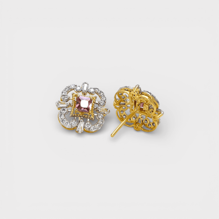 Rose Square Set - Monis Anas Jewellers