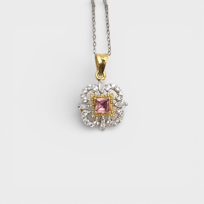 Rose Square Set - Monis Anas Jewellers