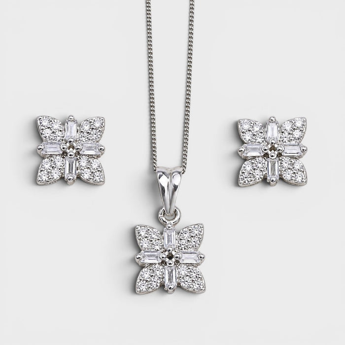 Royal Butterfly Locket Suite - Monis Anas Jewellers