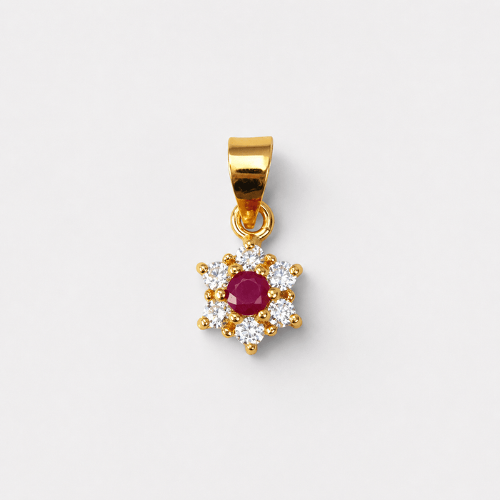 Ruby Daisy Mini Set - Monis Anas Jewellers