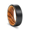 SABLE — hero shot — men's tungsten carbide wedding ring | Aydins Jewelry