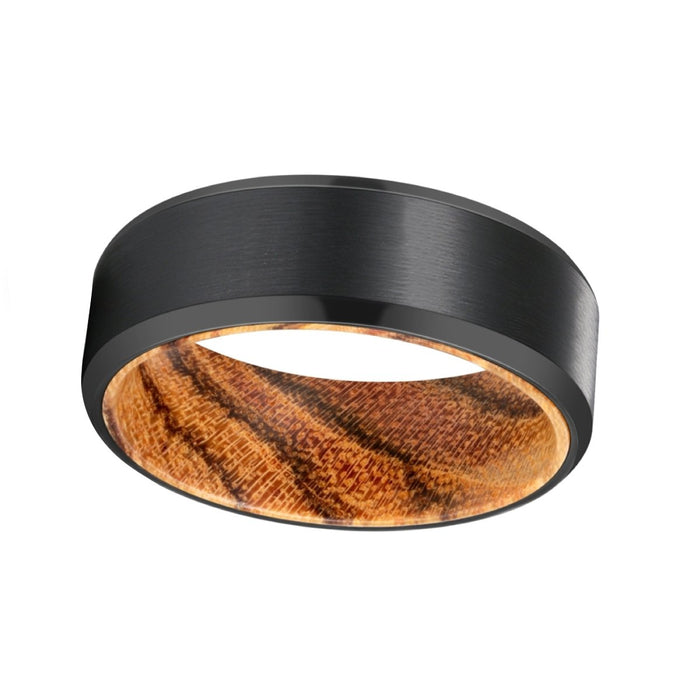 SABLE — lifestyle on hand — men's tungsten carbide wedding ring | Aydins Jewelry