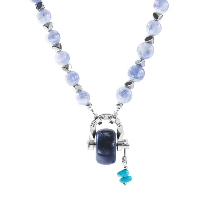 Sagittarius Sodalite & Lapis Lazuli Necklace