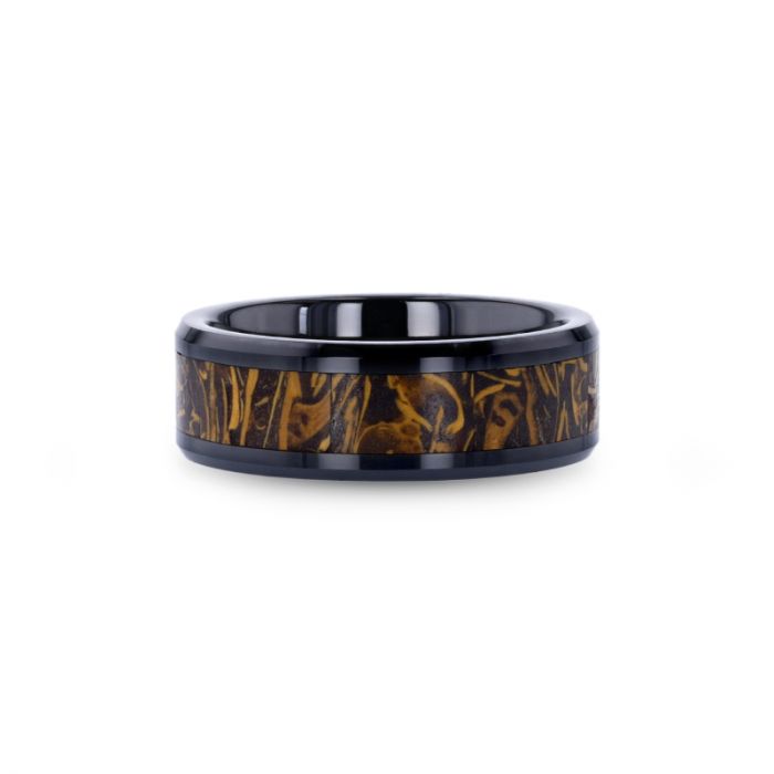 SAHARA Ceramic men's wedding band, image 3