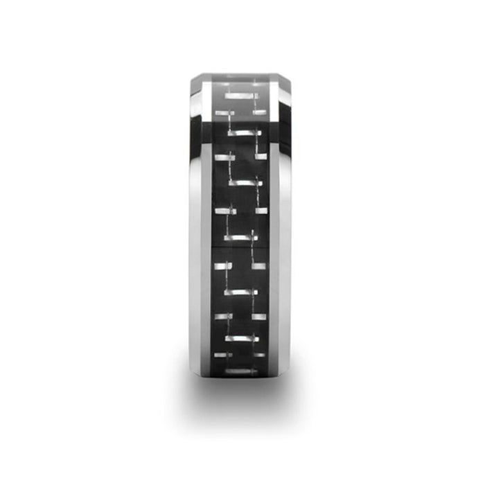 SAN Tungsten Carbide men's wedding band, image 2