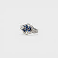 Sapphire Frost Ring - Monis Anas Jewellers