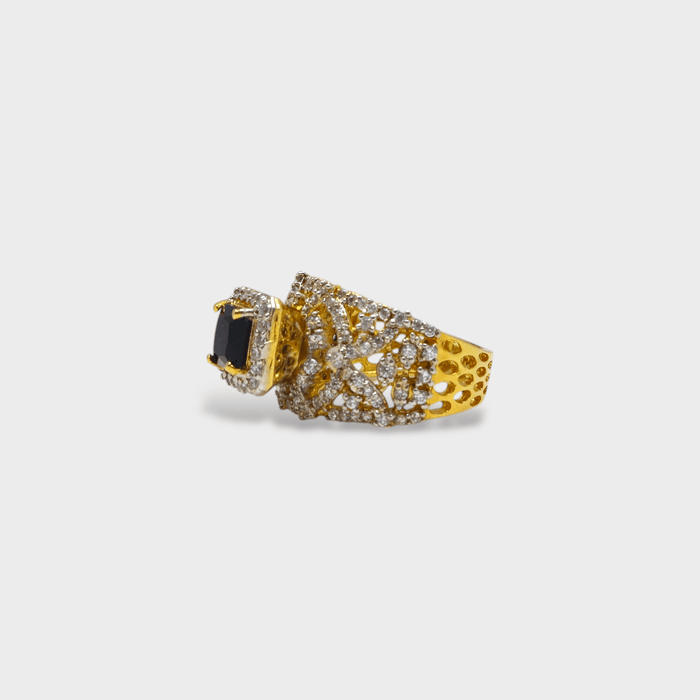 Sapphire Imperatrice Ring - Monis Anas Jewellers