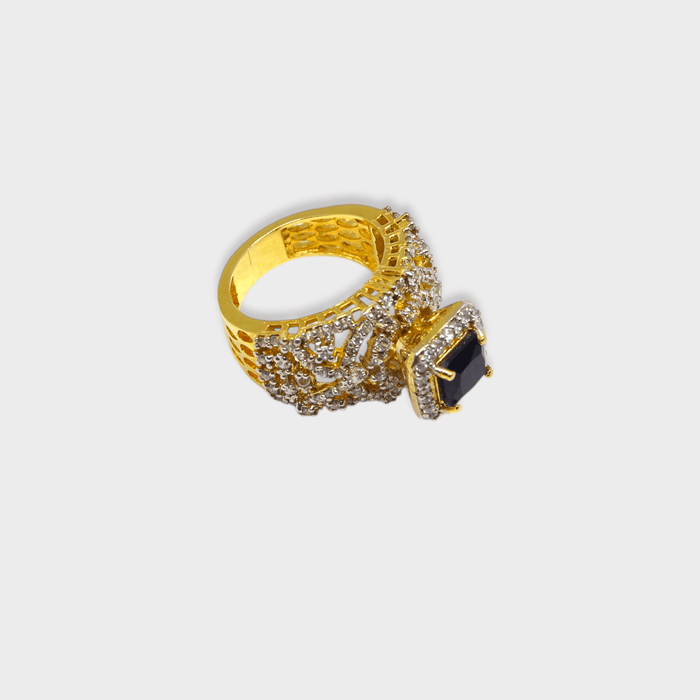 Sapphire Imperatrice Ring - Monis Anas Jewellers