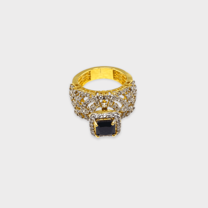 Sapphire Imperatrice Ring - Monis Anas Jewellers
