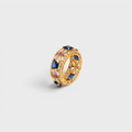 Sapphire Mosaic Band - Monis Anas Jewellers