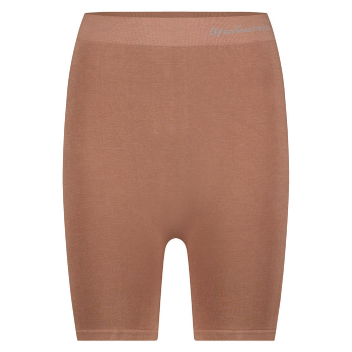 Bamboo Basics Seamless Biker Short Suze - Tan - pack shot