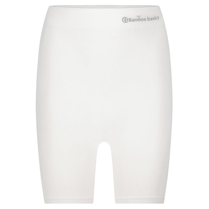 Bamboo Basics Seamless Biker Short Suze - Wit - pack shot