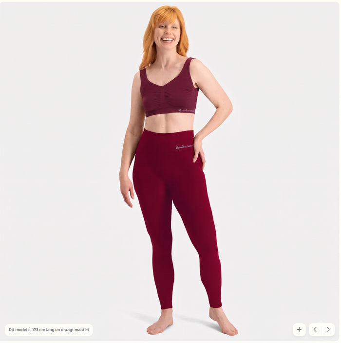 Seamless Bra Nova (2-pack) - Bordeaux