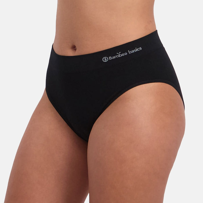 Bamboo Basics - Voordeelbundel: Full Briefs Belle  – Zwart