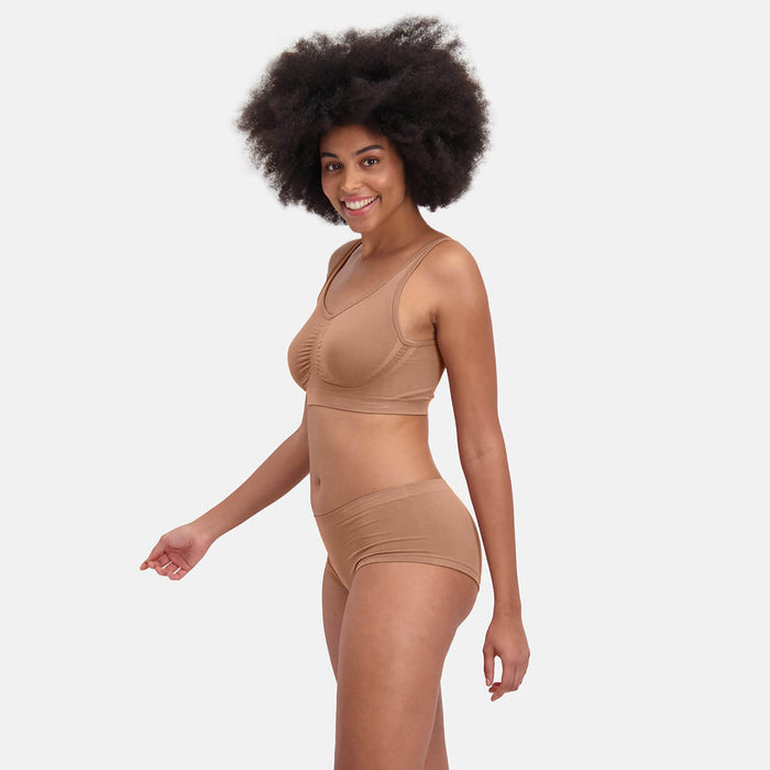 Bamboo Basics - Seamless Hipsters Sophie  - Tan