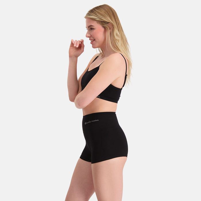 Bamboo Basics - Seamless Light Control Boxershorts Stella  - Zwart
