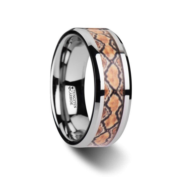 SERPENTINE Tungsten Carbide men's wedding band, image 1