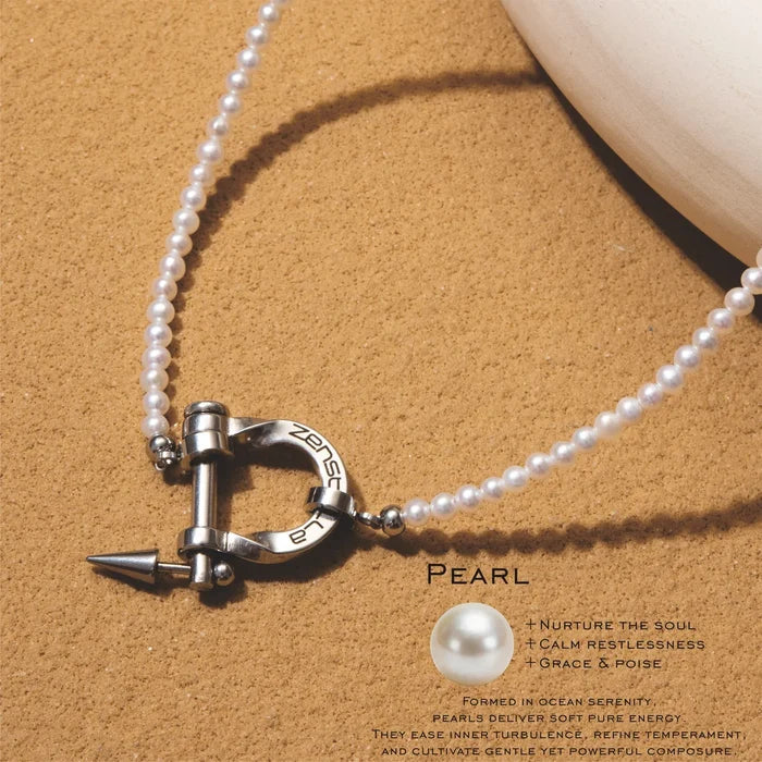 Silken Pearl Necklace