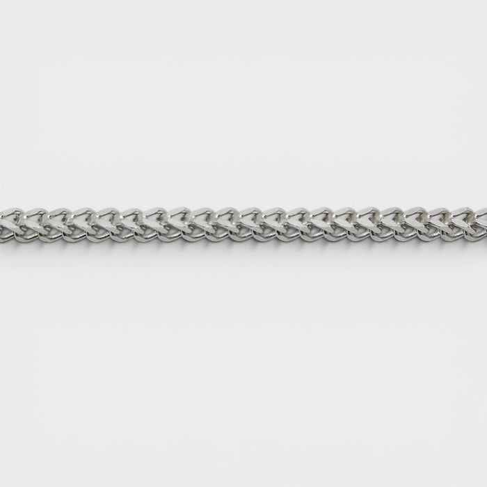Silver Franco Chain Bracelet - Monis Anas Jewellers