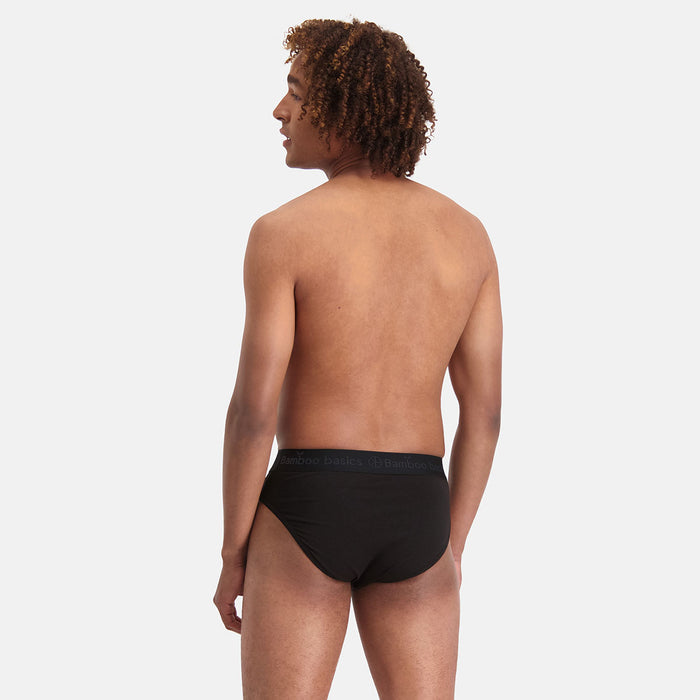 Bamboo Basics - Slips James  - Navy, Army & Zwart Ton Sur Ton