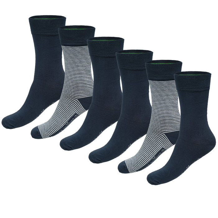 BEAU  navy gestreept - pack shot