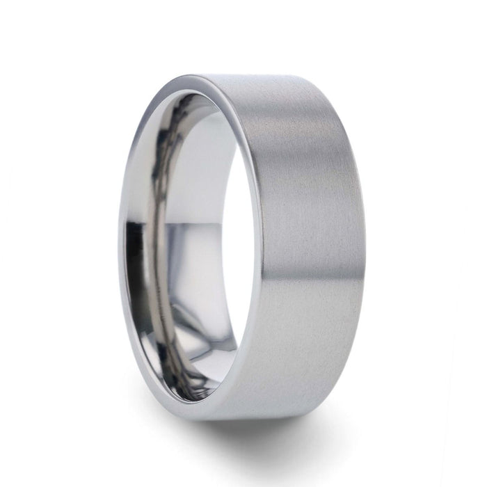SOLAR Titanium men's wedding band, image 1