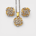 Sparkling Swirl Set - Monis Anas Jewellers