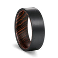 SPEAR — hero shot — men's tungsten carbide wedding ring | Aydins Jewelry