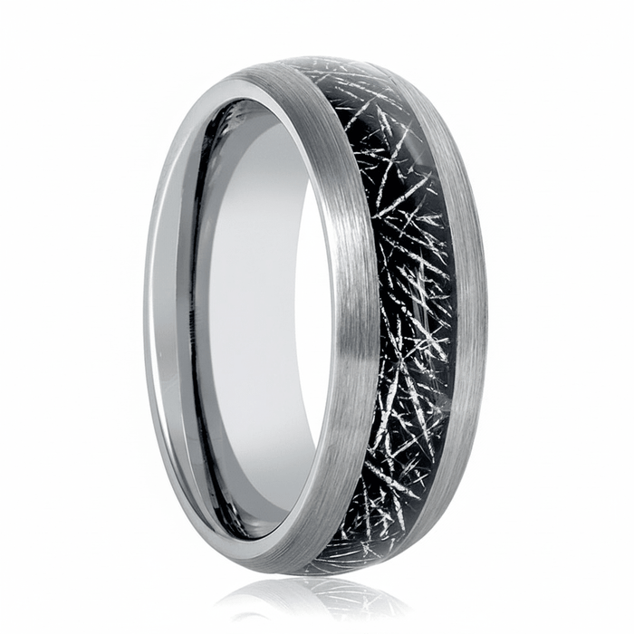 STARY — hero shot — men's tungsten carbide wedding ring | Aydins Jewelry