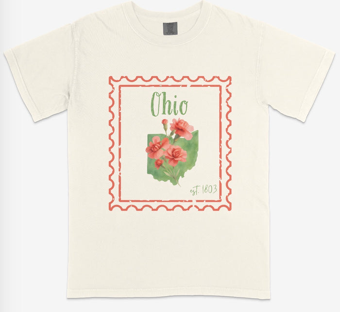 State Stamp Graphic T-Shirt