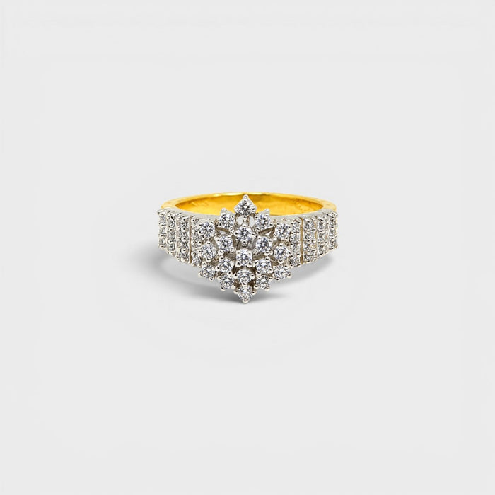 Stellar Cascade Ring - Monis Anas Jewellers