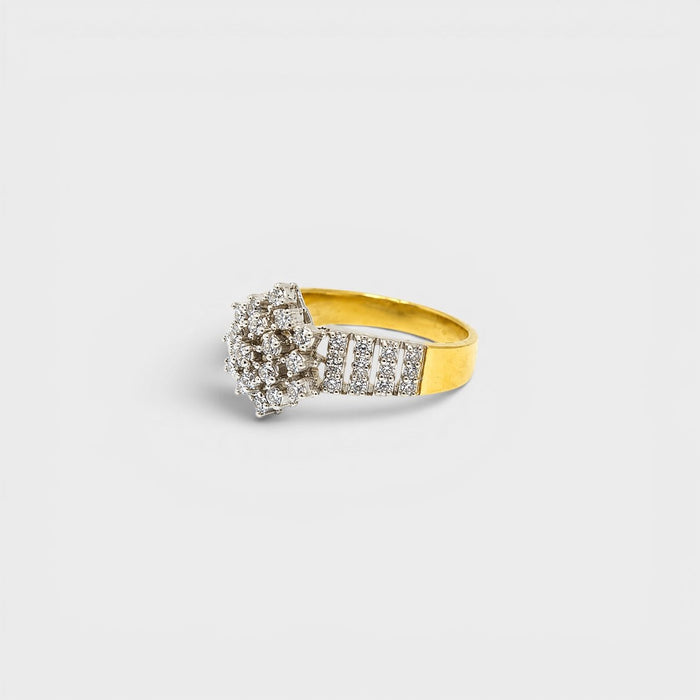 Stellar Cascade Ring - Monis Anas Jewellers