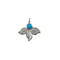 Sterling Silver Turquoise Drop Charm – Classic Beauty - K Jewelry Accessories