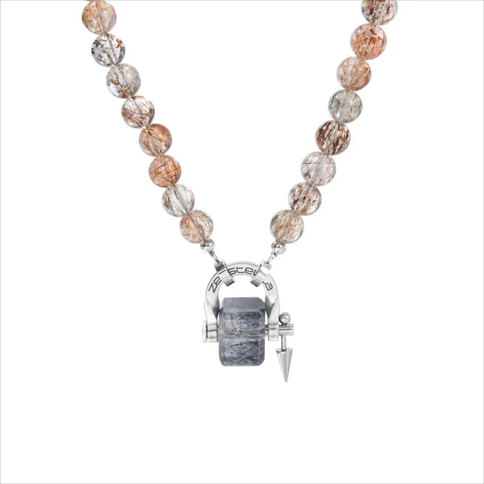 Strata Super Seven Quartz Necklace