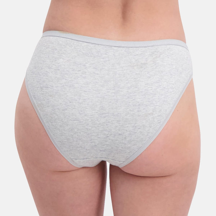Bamboo Basics - Taille Slips Julia  - Light Grey Melange