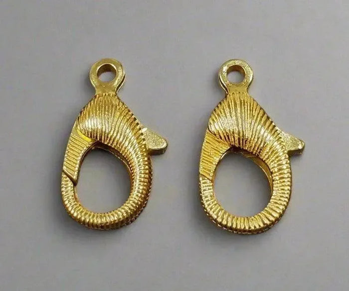 Textured Gold Filled Openable Clasp Handmade - K Jewelry Accessories