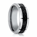 THYROS — hero shot — men's tungsten carbide wedding ring | Aydins Jewelry