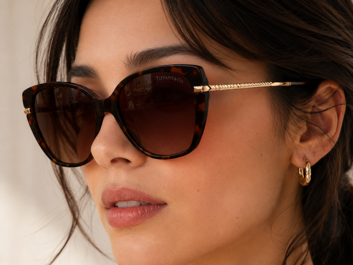 TIFFANY AND CO CAT EYE SUNGLASSES (TF4190)