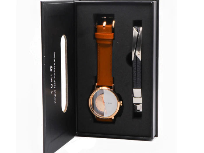 TOMI SHADOW CORE MEN WATCHE WITH BRACELET (TL-001)