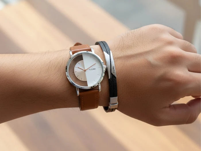 TOMI SHADOW CORE MEN WATCHE WITH BRACELET (TL-001)