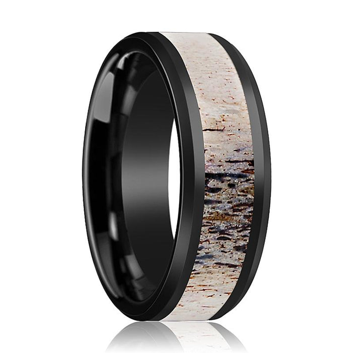 TRES Ceramic men's wedding band, image 1