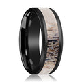 TRES Ceramic men's wedding band, image 1