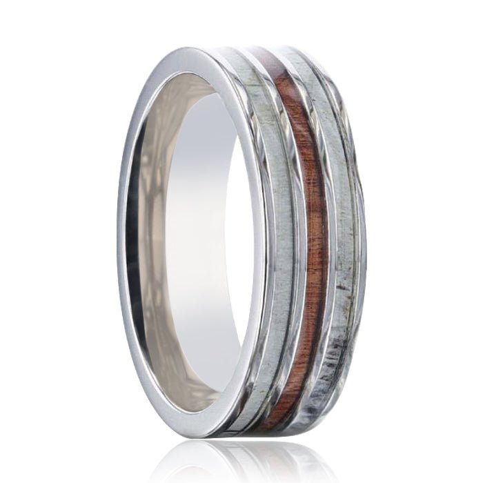 TRIPOLI Titanium men's wedding band, image 1