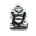 Trollbeads Buddha Bead Sterling Silver Charm