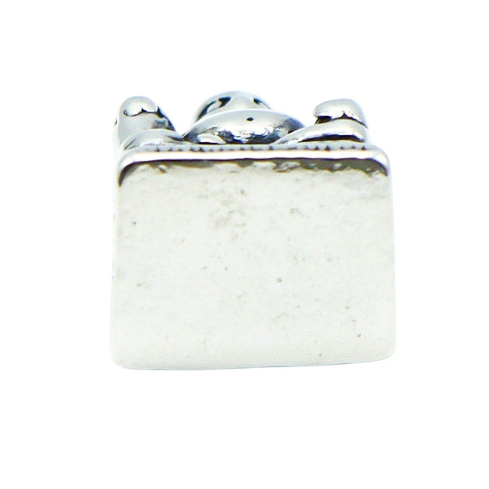 Trollbeads Buddha Bead Sterling Silver Charm